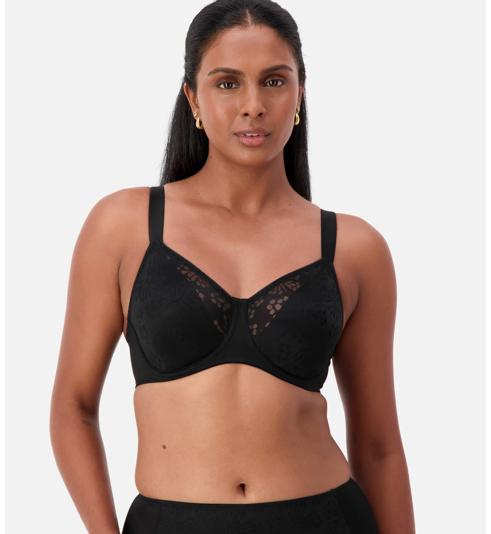 Triumph LACY MINIMISER BRA - Black - Minimiser