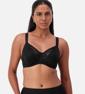 Triumph LACY MINIMISER BRA - Black - Minimiser