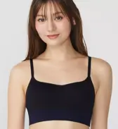 【WEB限定】スロギー エバーインフューズド ノンワイヤーブラ【一部カラーSALE】, ブラック, model image number 0