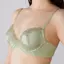 フロラーレ リュクス5023 ブラジャー(パッドなし), グリーン, model image number 4