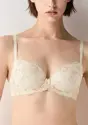 【WEB限定】美胸ソフトブラ クラッシーペタルズ ブラ＆ショーツセット