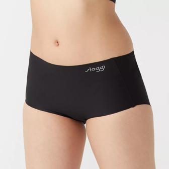 【WEB限定】綿混タイプ(スロギーG028)　マキシショーツ, ブラック, model image number 0