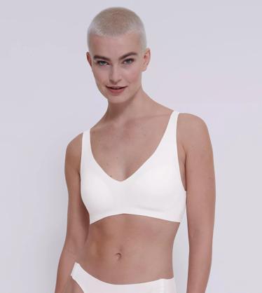 Sloggi Ladies Wow Embrace PU Push-up Bra, sparkling white : :  Fashion