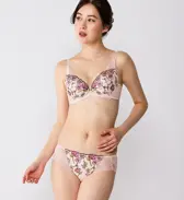 フロラーレ リュクス5013 ブラジャー(パッドなし), ピンク, model image number 1