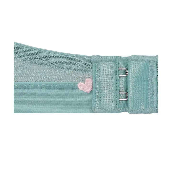 【SALE】きゅっと寄せブラ ロージーパラダイス, グリーン, product image number 1
