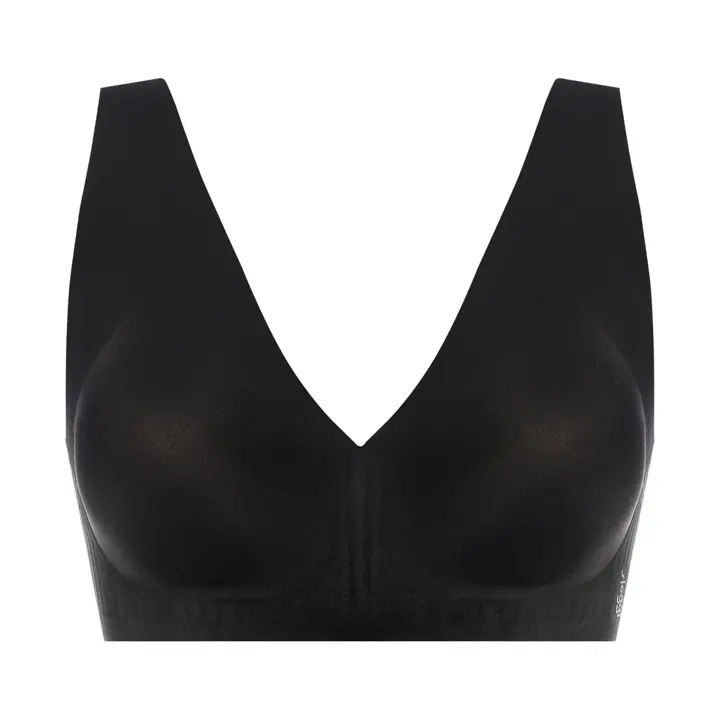 スロギー ゼロフィール ノンワイヤーブラ, ブラック, product image number 0