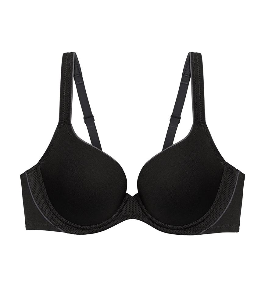 Triumph Soft Invisible Wired Padded Bra - Black - T-Shirt Bra