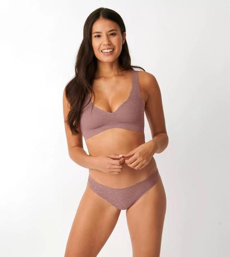 SLOGGI ZERO FEEL LACE MARRON