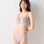 夢みるブラ(R)DeepV ブラ＆ショーツセット デイジーレース【一部カラーSALE】, パープル, model image number 5