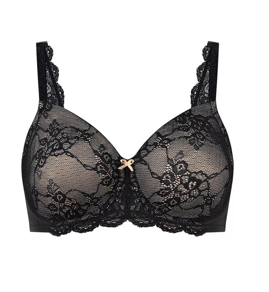 hide embrace by dark / EXTRASENSOR＋3枚 Contouring Sensation Minimiser Bra In black | Triumph Lingerie