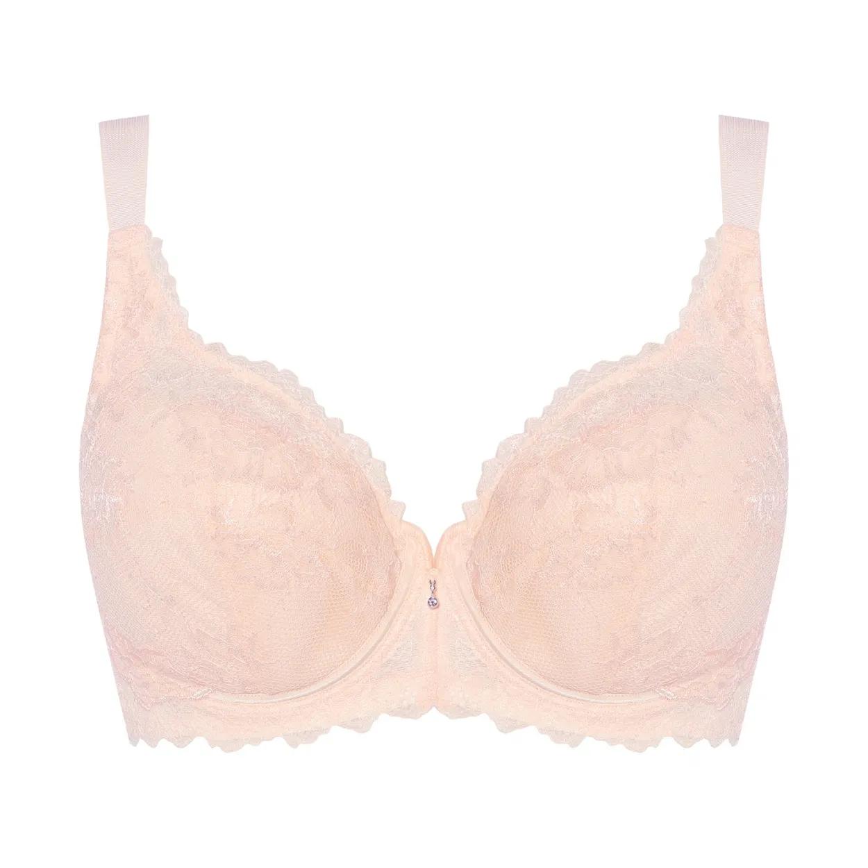 レッドレーベル バイ トリンプ0115 フルカップブラジャー(パッドなし)【一部カラーSALE】, オレンジ, product image number 0