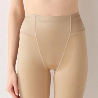 ボディーライナー8240 3分丈ロングショーツ, ベージュ, model image number 0