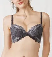 【SALE】レッドレーベル バイ トリンプ0113 ブラジャー, グレー, model image number 0