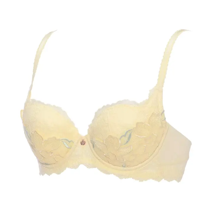 【SALE】フロラーレ バイ トリンプ118 ブラジャー(パッドなし), イエロー, product image number 2