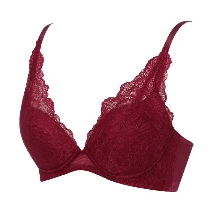 天使のブラ スリムライン632 ブラジャー【一部カラーSALE】, レッド, product image number 2