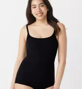 【SALE】スロギー ゴー オールラウンド スパゲティ トップ, ブラック, model image number 0