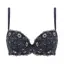 美胸フィットブラ アザレア ブラジャー, ブルー, product image number 0