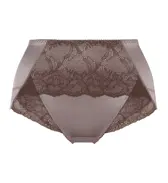 すっきりなめらかシルエット4011 はきこみ深めショーツ, ブラウン, product image number 0