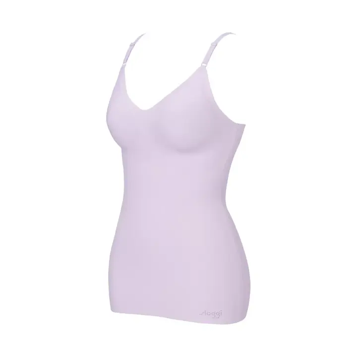 スロギー ゼロフィール(R) 綿混 キャミソール, パープル, product image number 2