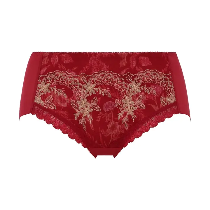 天使のブラ スリムライン644 ボーイズレングス, レッド, product image number 0