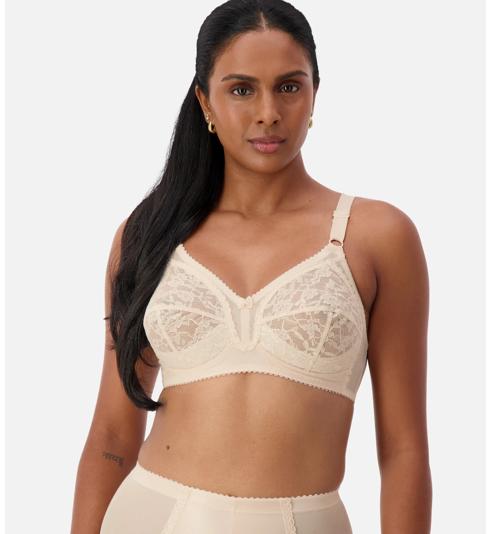 Triumph POESIE FIRM SUPPORT WIREFREE BRA - Fresh powder - Wirefree