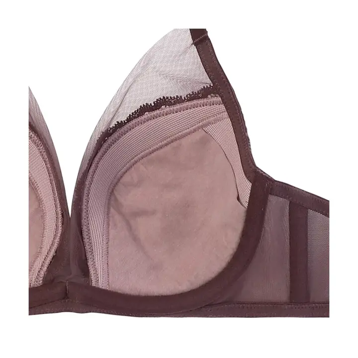 【SALE】DeepV ブラ＆ショーツセット2 クラシカルレース, ブラウン, product image number 4