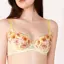 【SALE】天使のブラ(R) 魔法のハリ感586 ブラジャー, イエロー, model image number 0