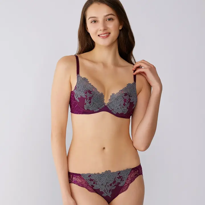 フロラーレ リュクス5010 ブラジャー(パッドなし)【一部カラーSALE】, レッド, model image number 1
