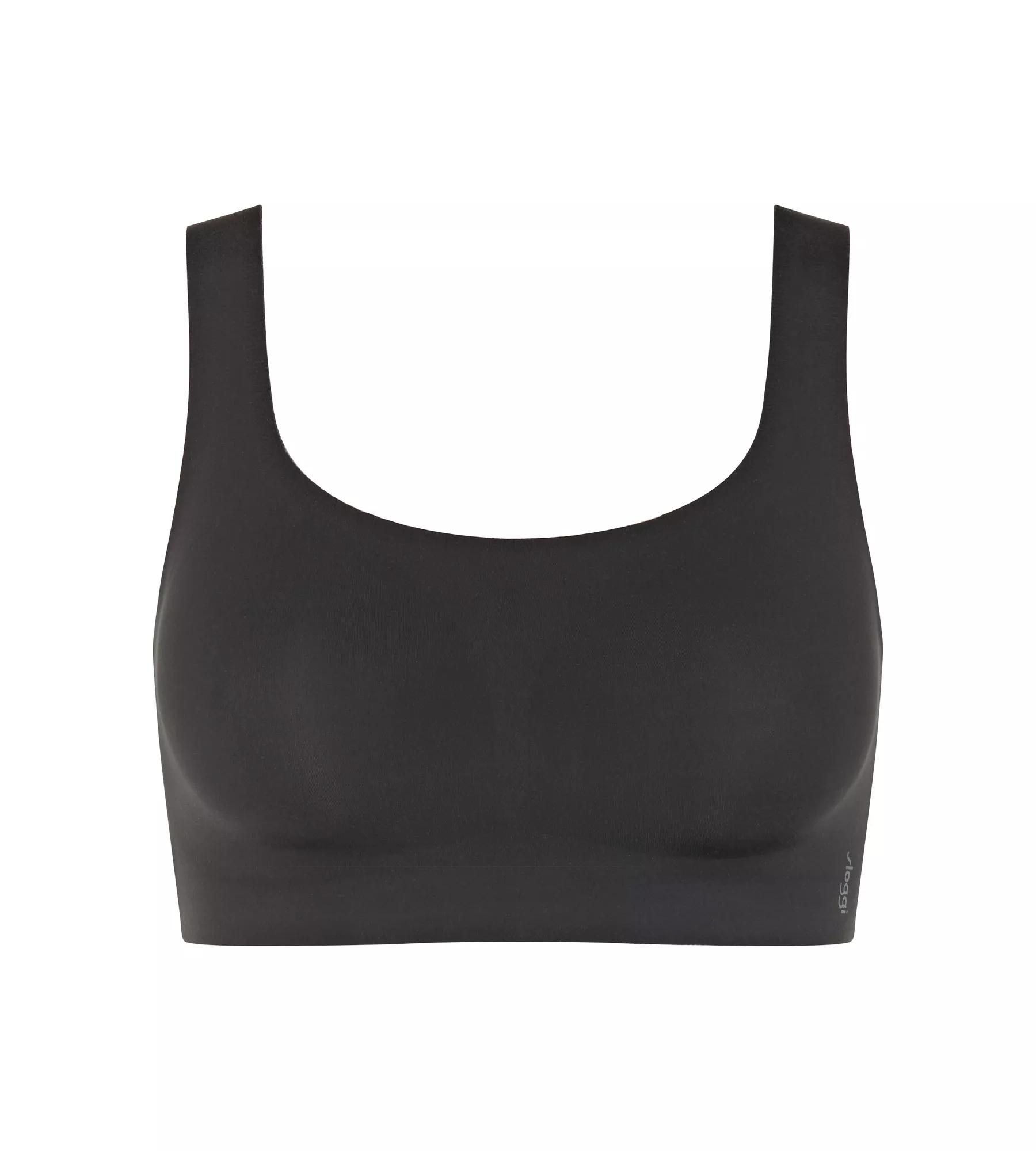 BOOLAVARD� Set of 3 Comfort and Sports Bra: Form Bustier Top Without Wires,  Seam