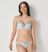 【WEB/アウトレット限定】Daily AMOSTYLE レギュラーショーツ (イノセントフローラル), ブルー, model image number 1