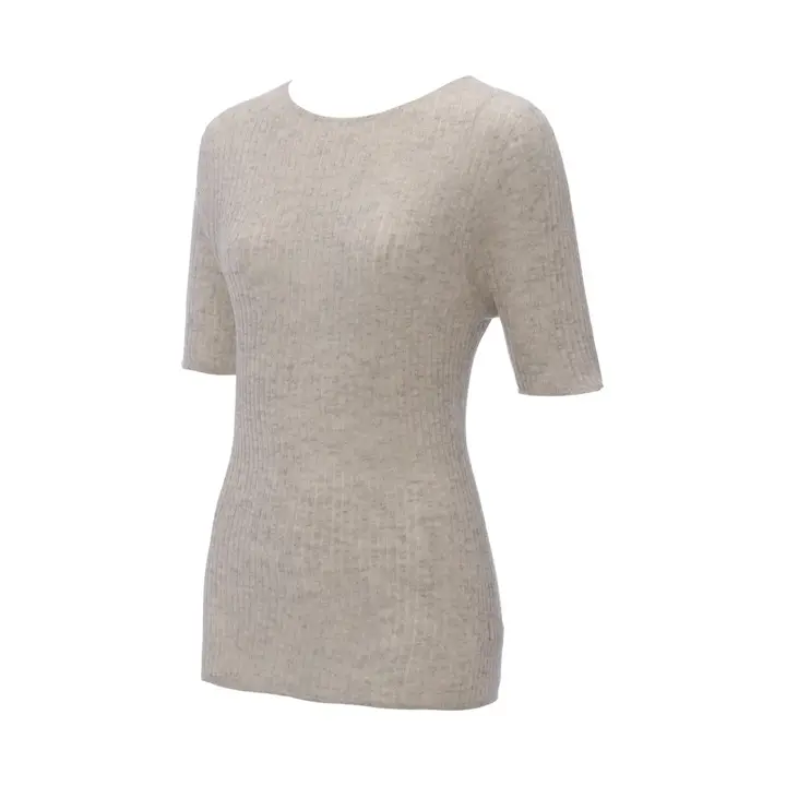 フロラーレ リュクス4101 3分袖トップ, グレー, product image number 2