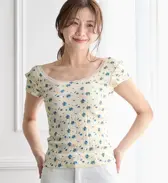 見せKawaインナー フレンチスリーブ, , model image number 0