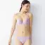 【SALE】夢みるブラ(R) ライト ファブリックロマンス, パープル, model image number 1