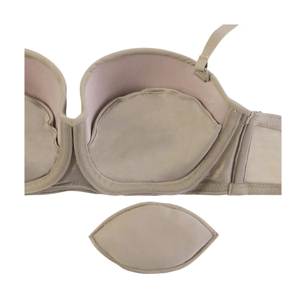 ストラップレス ハーフカップブラ ブラジャー2(ストラップ取り外し可