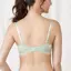 【SALE】天使のブラ(R) 魔法のハリ感597 ノンワイヤーブラジャー, グリーン, model image number 3