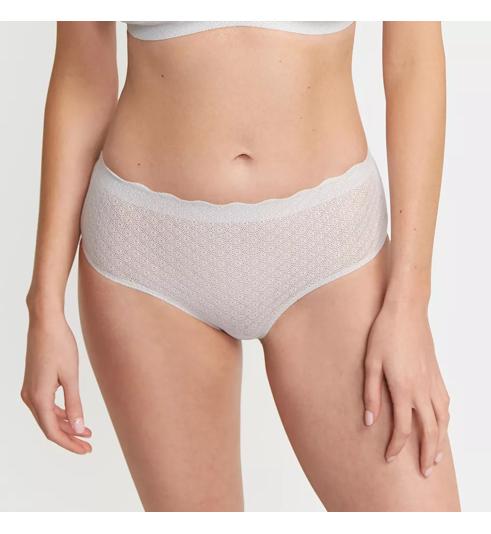 Sloggi SLOGGI ZERO FEEL LACE HIGHWAIST BRIEF - Platino - Maxi Brief
