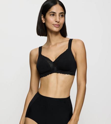 MODERN LACE+COTTON NERO