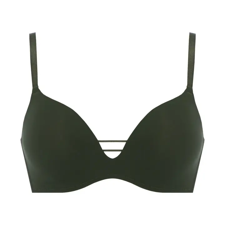 トリンプ |&nbsp;エスバイ ソフトフィット スムース ノンワイヤーブラ, グリーン, product image number 0
