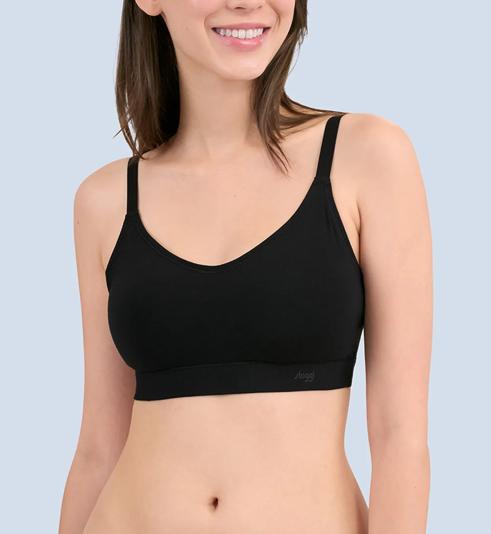 Triumph Áo Lót Top sloggi FREE EVOLVE - Black - Không gọng