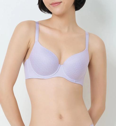 Triumph Simply Everyday Chic Wired 3\/4 Cup Padded Bra - Misty lilac - Wired