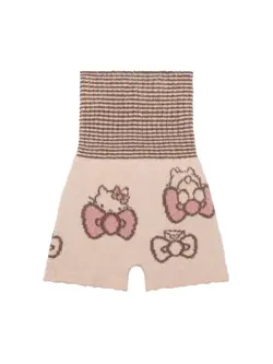 【WEB/アウトレット限定】スロギーG063 ハローキティ ハラマキ付きニットパンツ