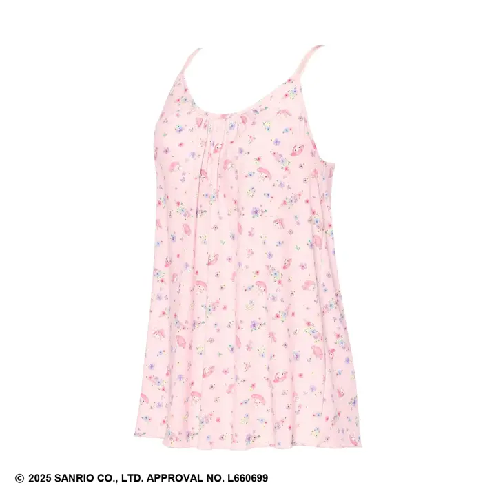 カップ付きキャミソール マイメロディ♡クロミ × AMOSTYLE, ピンク, product image number 2