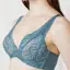 【SALE】天使のブラ(R) スリムライン582 ブラジャー, グリーン, model image number 4