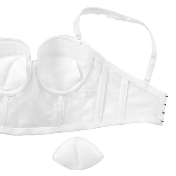 ブライダルインナー 6080 ビスチェ, ホワイト, product image number 4