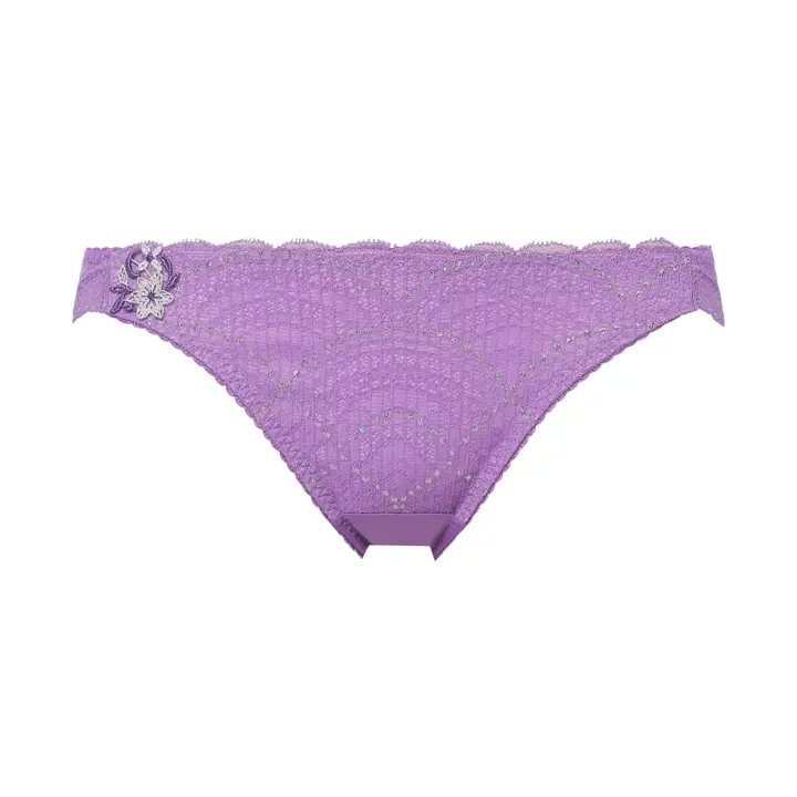 【SALE】レギュラーショーツ マイフラワー, パープル, product image number 0