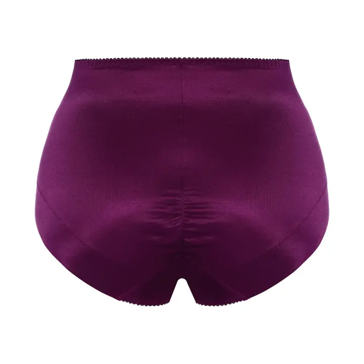 【SALE】トリンプ プレミアム ゴールドレーベル4004 はきこみ深めショーツ, パープル, product image number 1