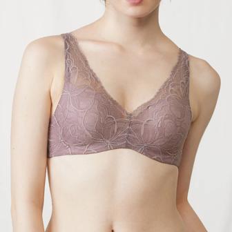【SALE】コンフォートワイヤーブラ624 ブラジャー, グレー, model image number 0