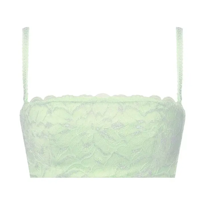 【SALE】アモスタイル バンドゥ ブラジャー(ストラップ取り外し可) ダズリングサマー, グリーン, product image number 0