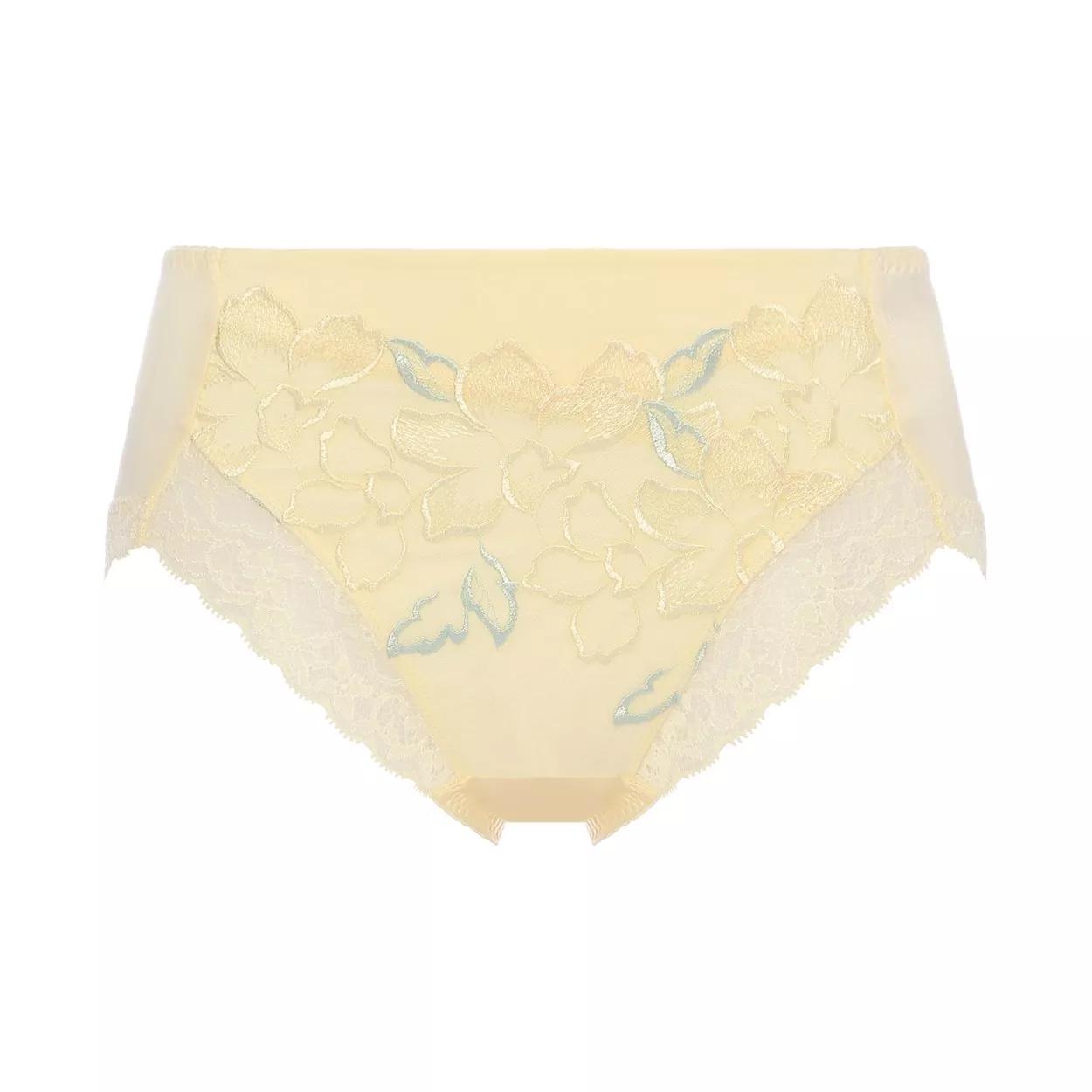 【SALE】フロラーレ バイ トリンプ118 はきこみ深めショーツ, イエロー, product image number 0