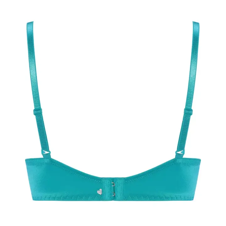 【SALE】夢みるブラ(R) ノンワイヤー エアリー 世界の絶景, グリーン, product image number 1